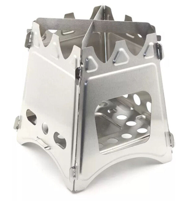 Origin Outdoors Stack Compact Folding Stainless Steel Stove
