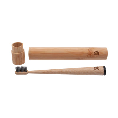 Origin Outdoors Wooden Toothbrush with Case