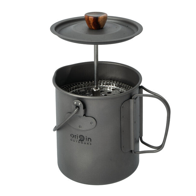 Origin Outdoors Titanium French Press 3 in 1 750ml