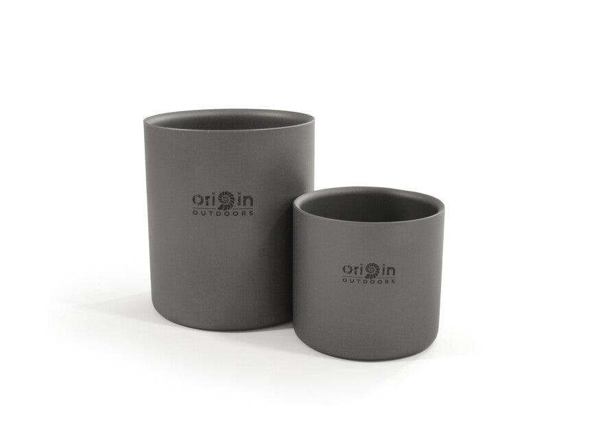 Origin Outdoors Titanium Espresso Thermos Cup 120ml