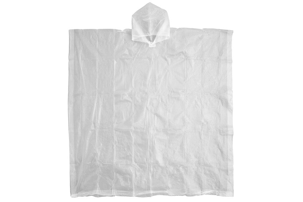 Origin Outdoors Traveller Rain Poncho, Transparent
