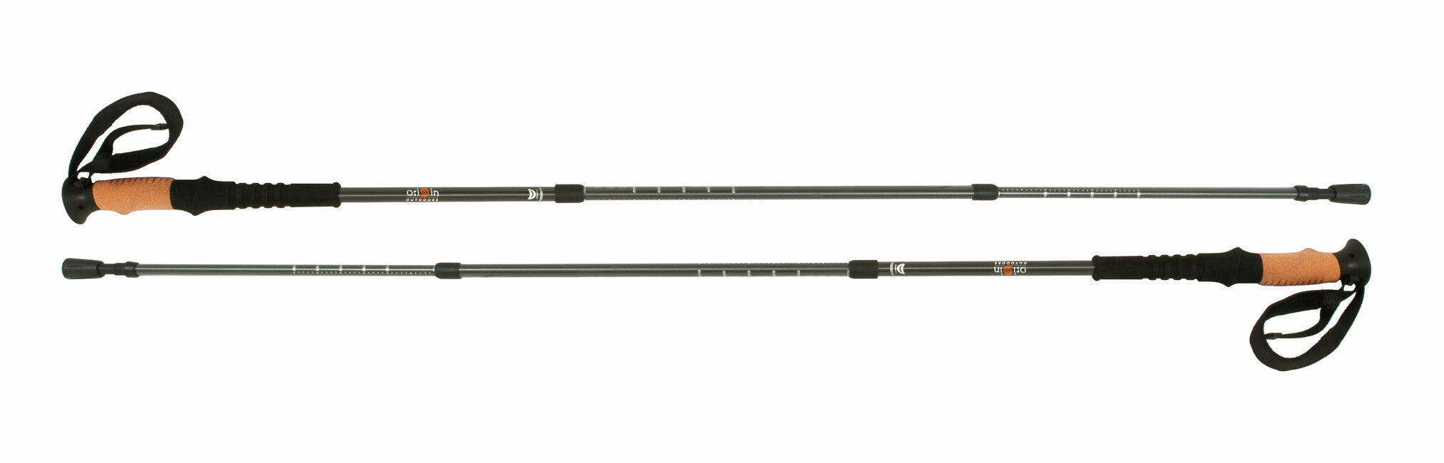 Origin Outdoors Twist-Lock Trekking Poles, 1 Pair