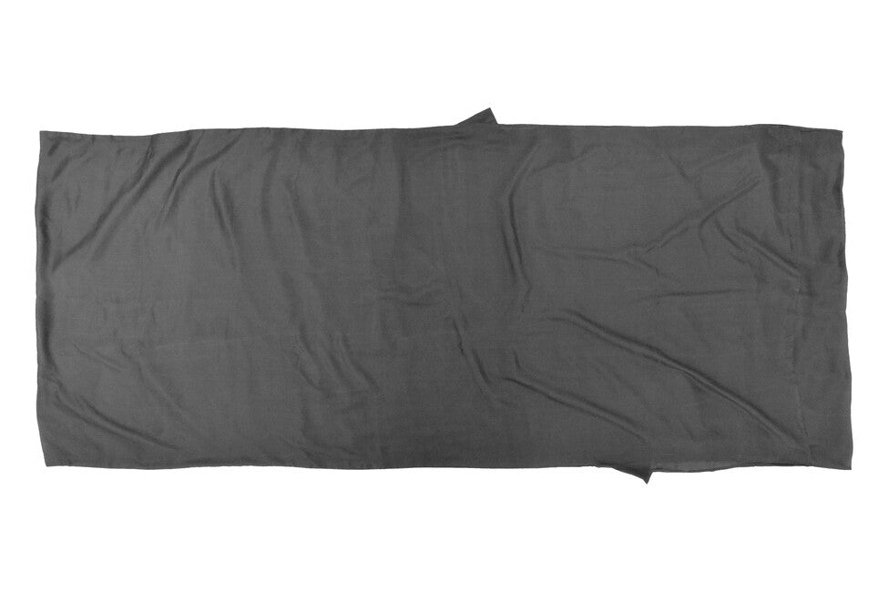 Origin Outdoors Ripstop Silk Sleeping Bag Liner Rectangular Dark Grey