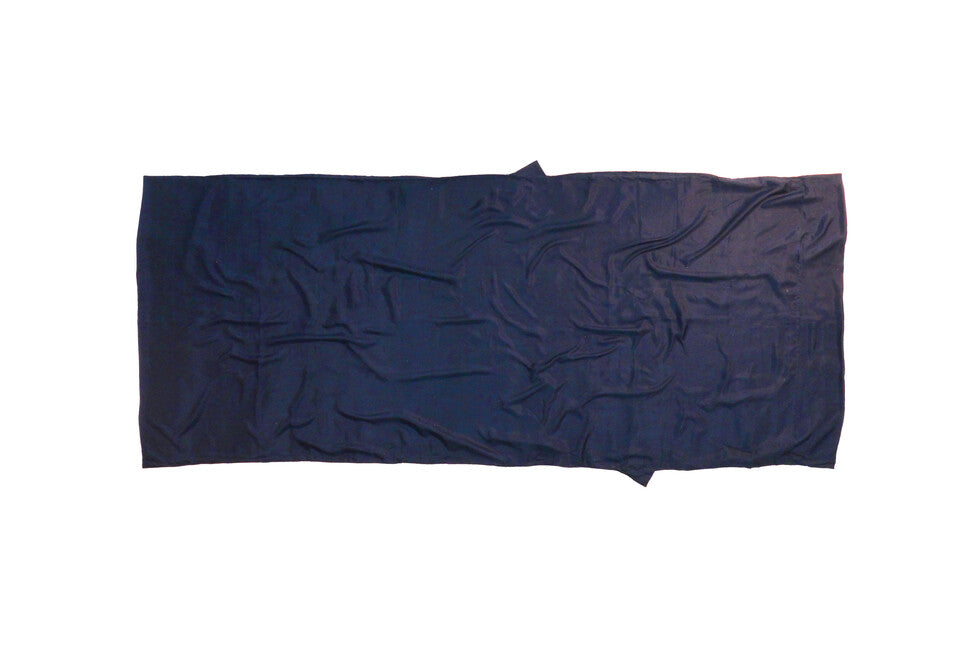 Origin Outdoors Silk Sleeping Bag Liner Rectangular Royal Blue