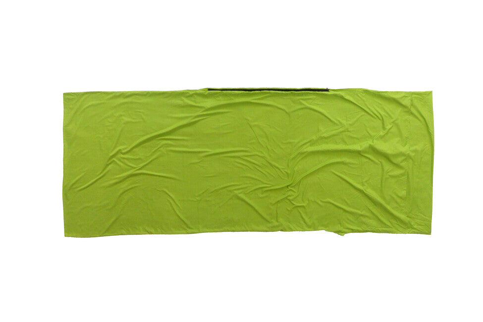 Origin Outdoors Sleeping Bag Liner Microfiber Rectangular Green