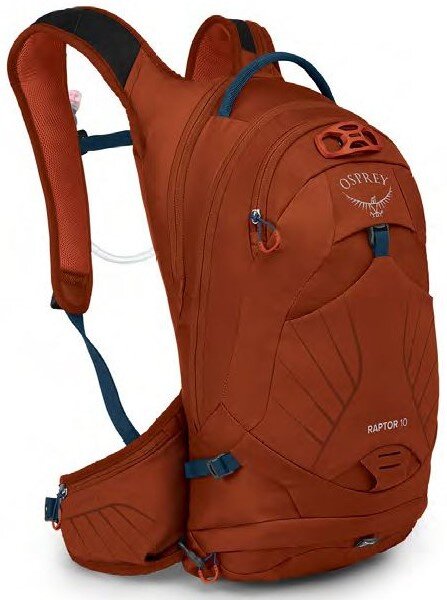 Osprey Raptor 14 Cycling Backpack, Firestarter Orange