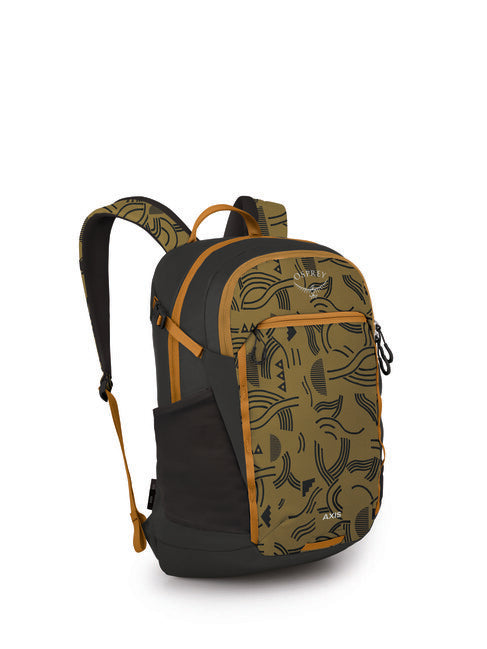 Osprey Axis City Backpack, Find the Way Print/Black
