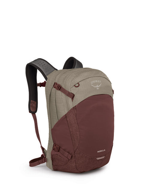 Osprey Nebula Urban Backpack, Sawdust Tan/Raisin Red