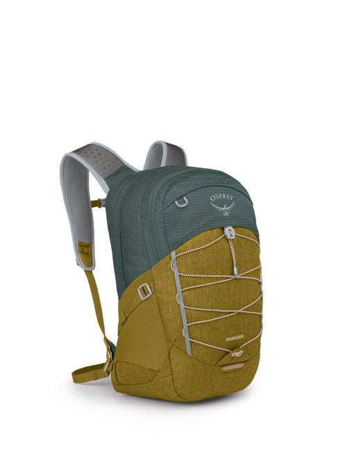 Osprey Quasar 28 City Backpack, Green Tunnel/Brindle Brown