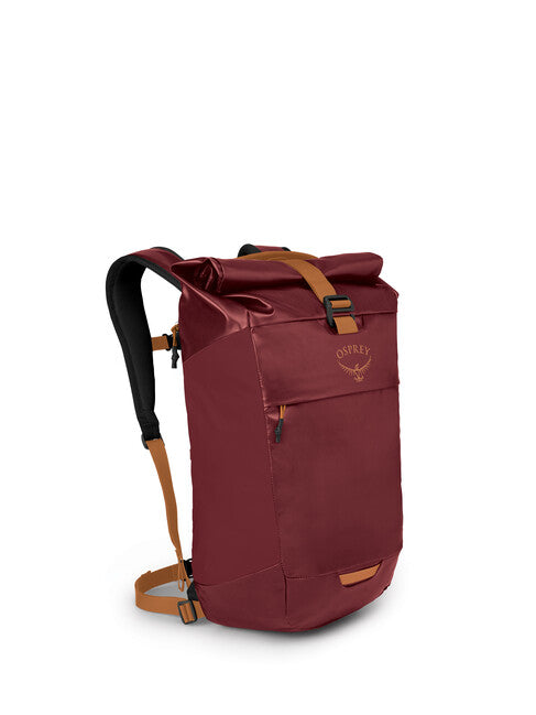 Osprey Transporter Roll Top Urban Backpack, Red Mountain