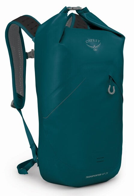 Osprey Transporter Roll Top Waterproof 25 Backpack, Night Jungle Blue