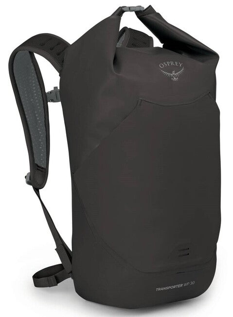 Osprey Transporter Roll Top Waterproof 30 Backpack, Black
