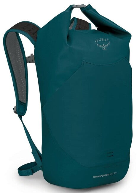 Osprey Transporter Roll Top Waterproof 30 Backpack, Night Jungle Blue