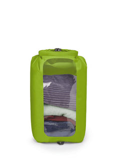 OSPREY DRY SACK 35 W/WINDOW vodoodporna vreča, rumena zelena