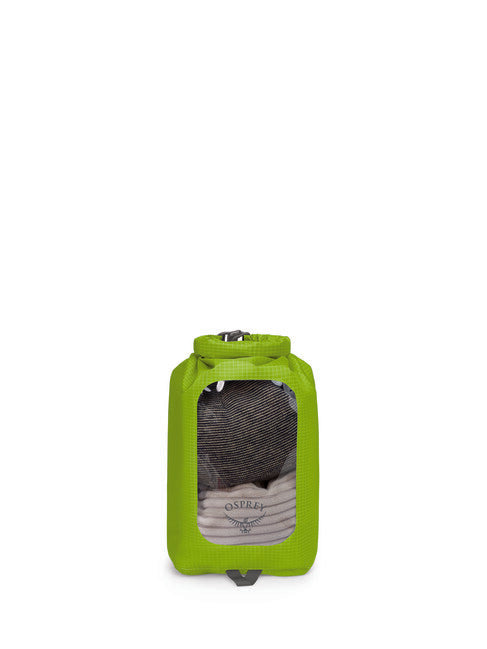 Osprey Dry Sack 6 W/Window, Lime Green