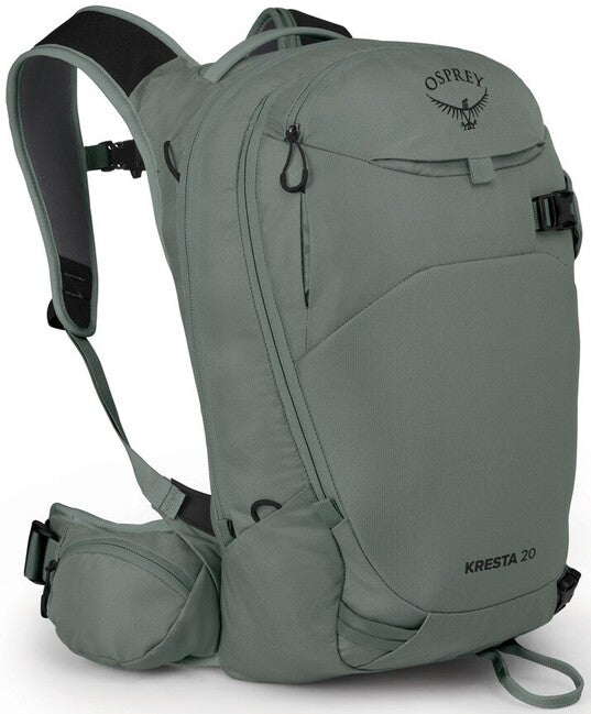 Osprey Kresta 20 Ski Touring Backpack, Pine Leaf Green