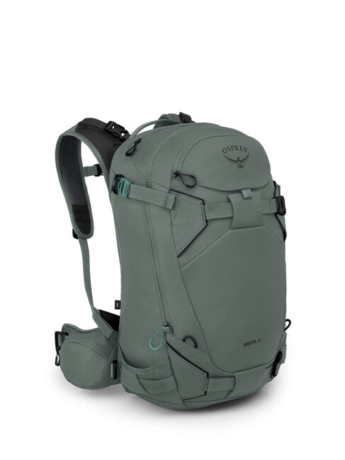 Osprey Kresta 30 Ski Touring Backpack, Pine Leaf Green