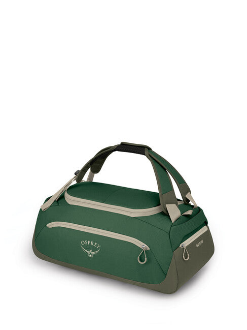 Osprey Daylite Duffel 30 Travel Bag, Green Canopy/Green Creek