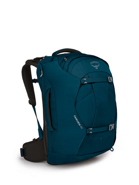 Osprey Fairview 40 Travel Backpack, Night Jungle Blue