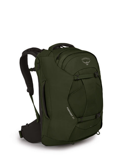 Osprey Farpoint 40 Travel Backpack, Gopher Green
