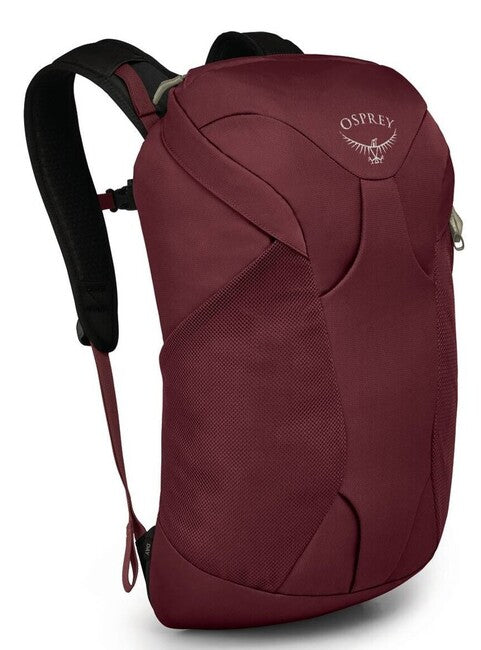 Osprey Farpoint Fairview Travel Daypack, Zircon Red