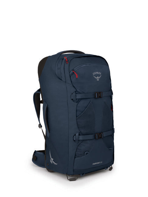 Osprey Farpoint Wheels 65 Travel Bag, Muted Space Blue