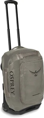 Osprey Rolling Transporter 40 Travel Bag with Wheels, Tan Concrete