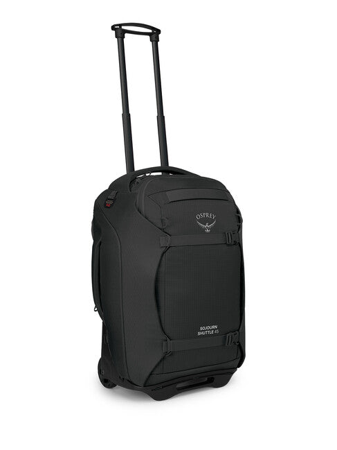 Osprey Shuttle 45 Rolling Travel Bag, Black