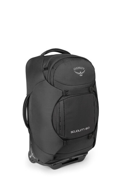 Osprey Sojourn 60 Rolling Travel Bag, Black