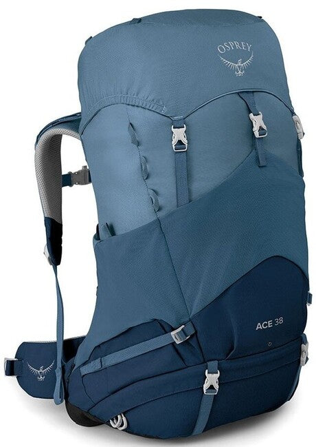 Osprey Ace 38 II Hiking Backpack, Blue Hills