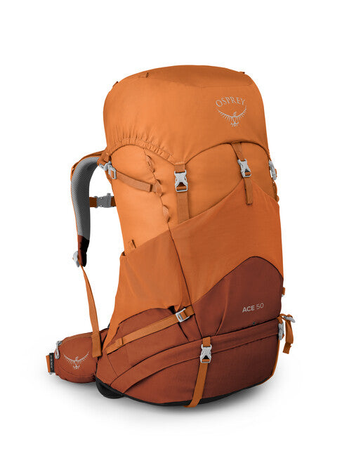 OSPREY ACE 50 II Hiking Backpack, Orange Sunset