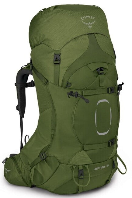 Osprey Aether 65 II Backpack, Garlic Mustard Green