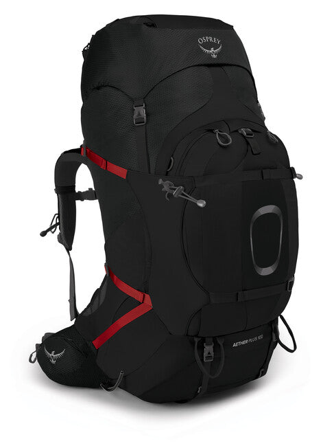 OSPREY turistický batoh AETHER PLUS 100, čierna