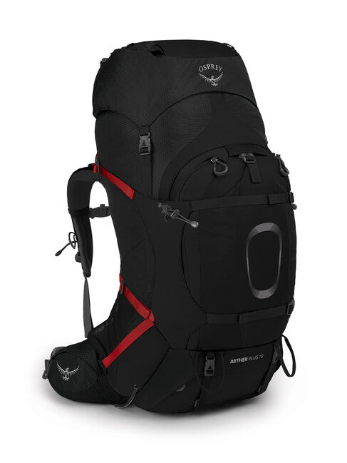 OSPREY turistický batoh AETHER PLUS 70, čierna