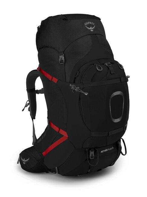 OSPREY turistický batoh AETHER PLUS 85, čierna