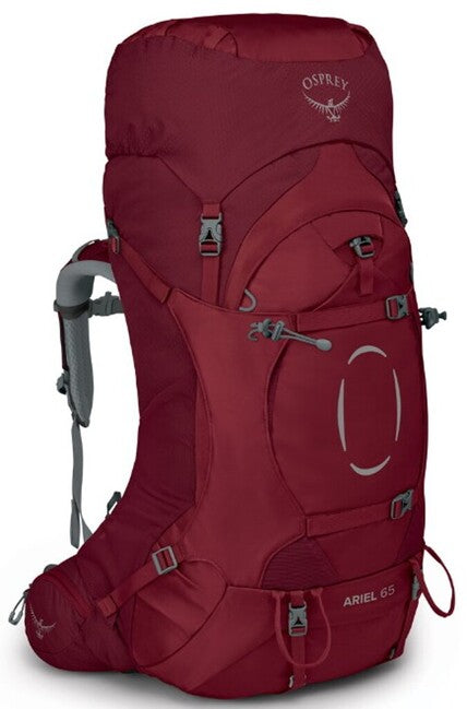 Osprey Ariel 65 II Backpack, Claret Red