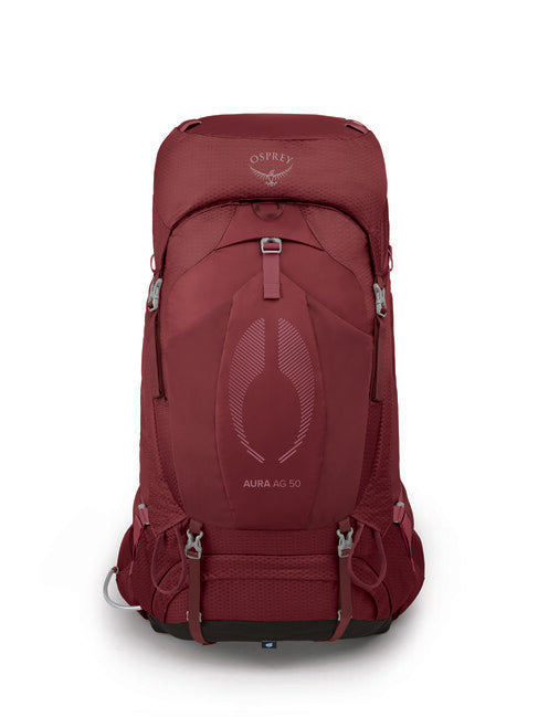 OSPREY turistický batoh AURA AG 50, berry sorbet red