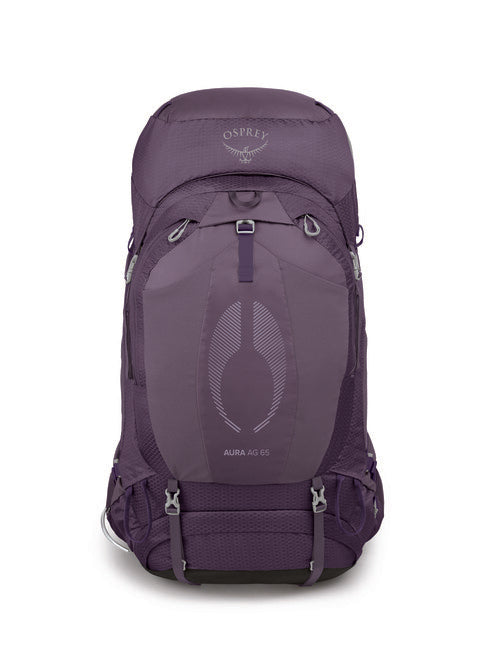 Osprey Aura AG 65 Hiking Backpack, Enchantment Purple