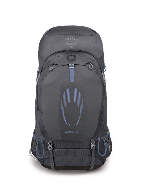 Osprey Aura AG 65 Hiking Backpack, Tungsten Grey