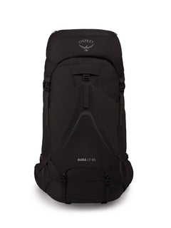 Osprey Aura AG LT 65 Hiking Backpack, Black