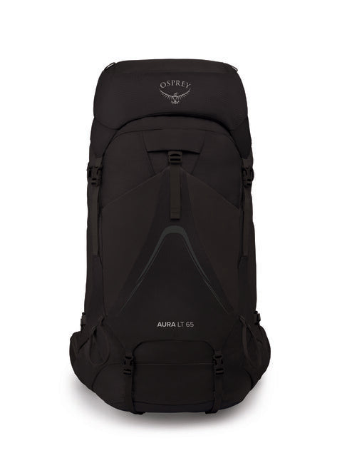 Osprey Aura AG LT 65 Hiking Backpack, Black