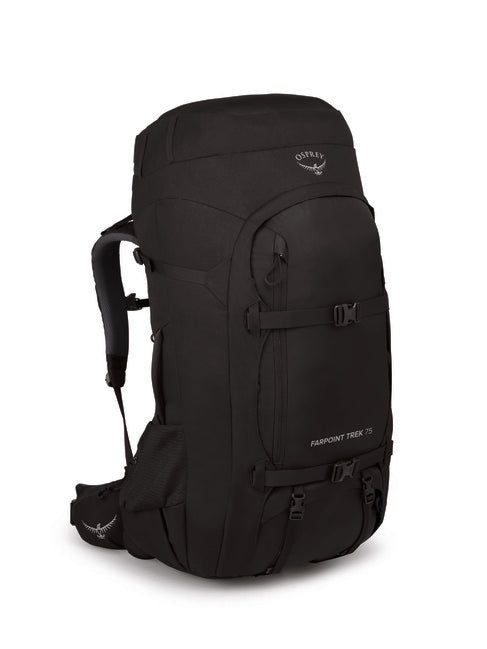 Osprey Farpoint Trek 75 II Travel Backpack, Black