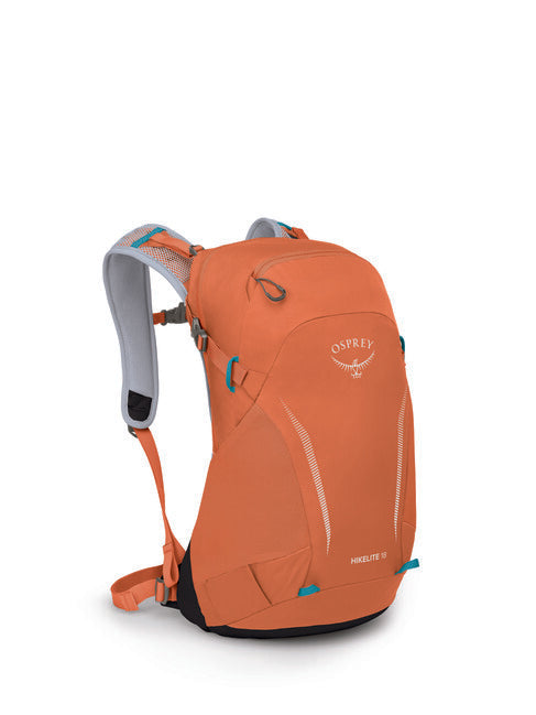 Osprey Hikelite 18 Hiking Backpack, Koi Orange/Blue Venture
