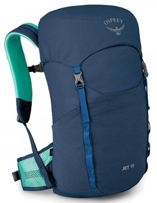 Osprey Jet 18 II Kids Backpack, Wave Blue