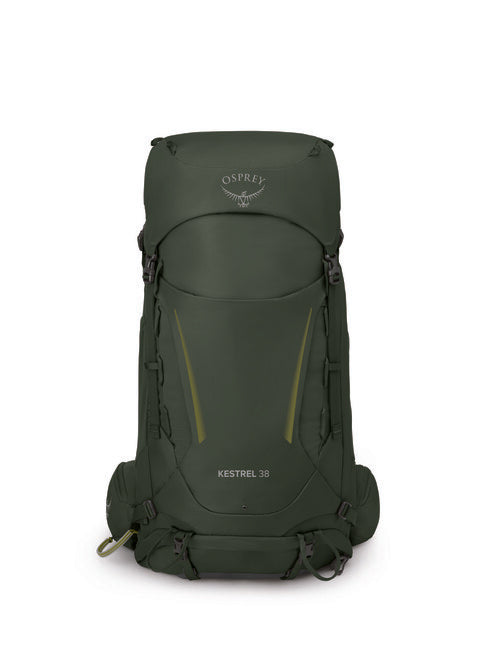 Osprey Kestrel 38 Hiking Backpack, Bonsai Green