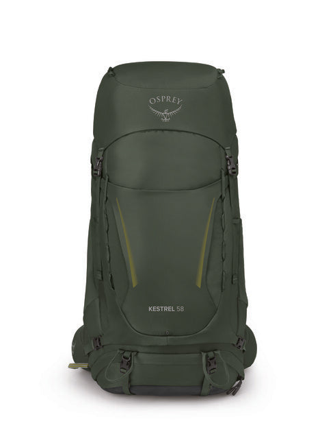 Osprey Kestrel 58 Hiking Backpack, Bonsai Green