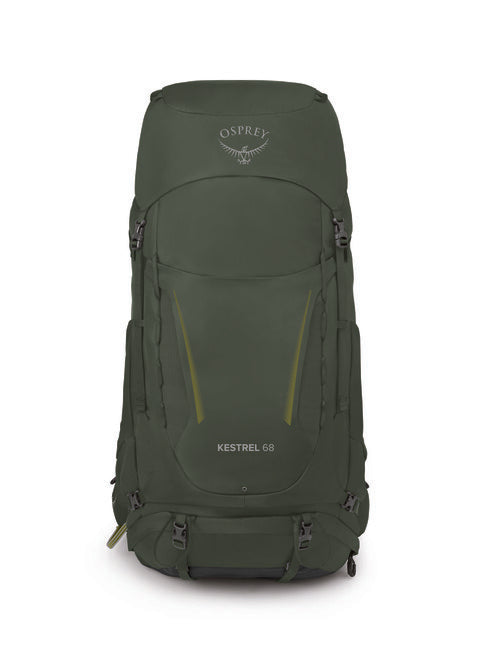 Osprey Kestrel 68 Hiking Backpack, Bonsai Green