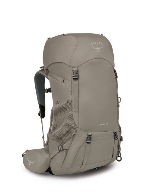 Osprey Renn 50 Hiking Backpack, Pediment Grey/Linen Tan