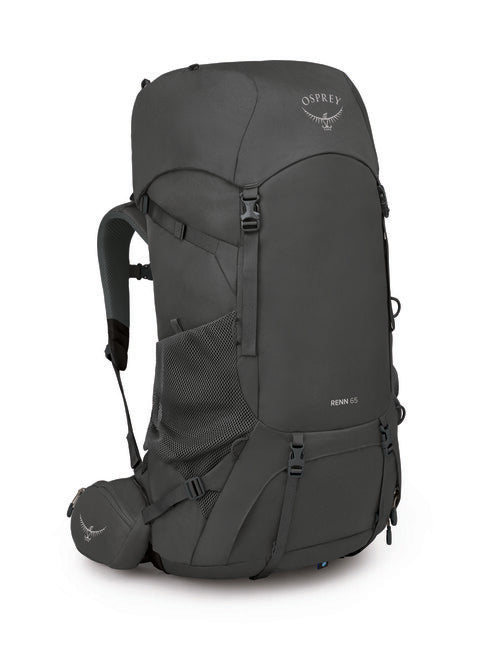 Osprey Renn 65 Hiking Backpack, Dark Charcoal/Gray Wolf