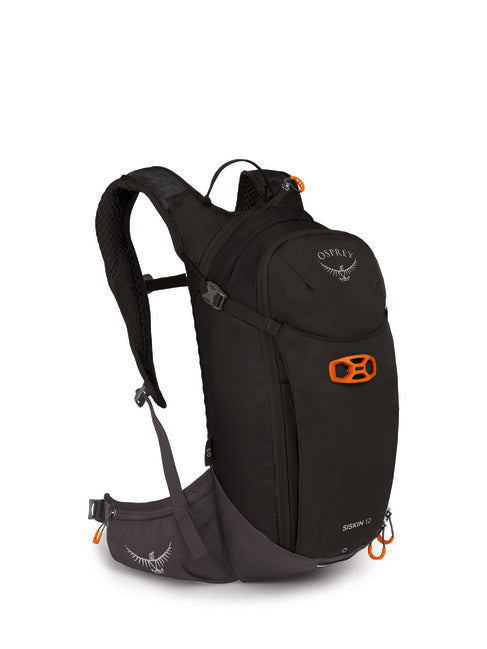Osprey Siskin 12L Cycling Backpack, Black